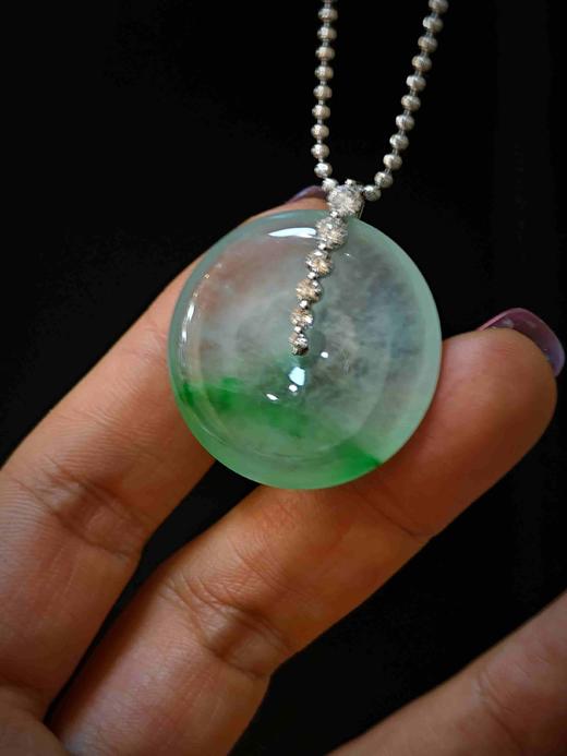 18k 翡翠平安扣 商品图1