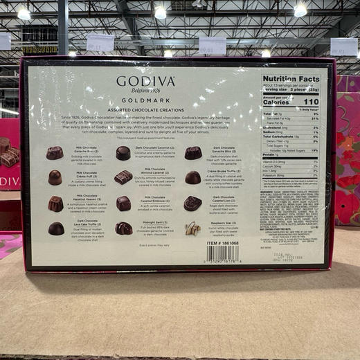 Godiva巧克力新品❤️新春彩色花🌸礼盒打折啦！📣Godiva美国直邮290元🉐Godiva 歌帝梵巧克力🍫礼盒装27块 商品图5