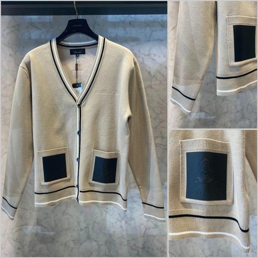 新款男款针织厚款开衫外套来了❗️情侣款 ❤️今年主打-有设计感又耐看，不是薄薄一件，实打实的用料，保暖实穿，带着暖意，版型都是很经典的, 穿起来也没什么可挑剔的了，这个时节再好不过了。 商品图3