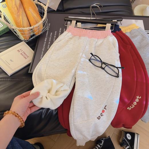 🐴马年2026🧨新款运动束脚加厚刺绣洋气卡通休闲舒适卫裤聚 商品图7