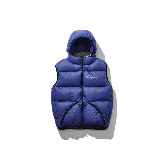 Mountain Research Puff Vest 联名款轻量保暖连帽羽绒马甲 商品图4