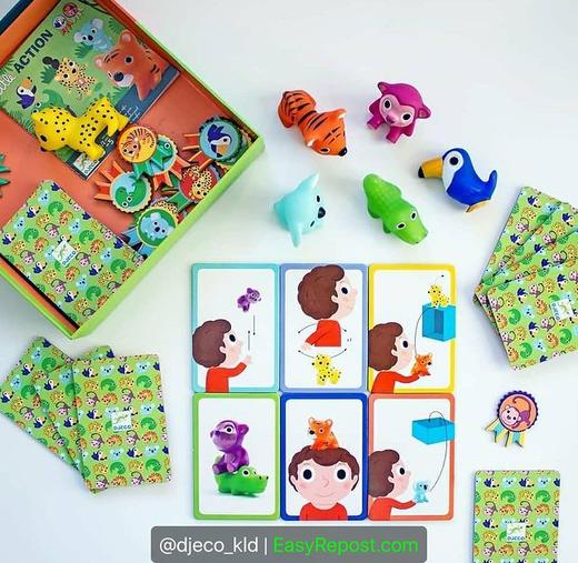 低幼小桌游启蒙丛林派对亲子小桌游 商品图1