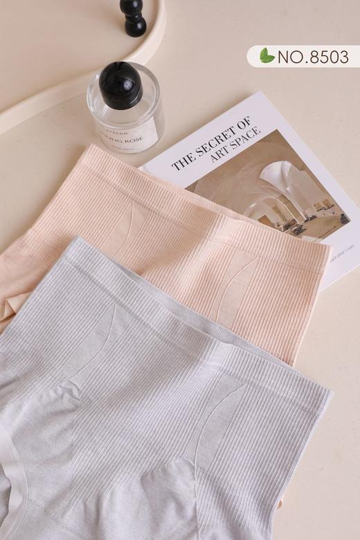 女士高腰收腹提臀无缝高弹力舒适内裤8503 商品图3