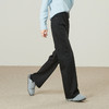 【两个裤长！窄版-厚绒直筒】逸阳冬加绒加厚弹力保暖宽松显瘦直筒牛仔裤3531 商品缩略图4