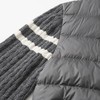 中性款针织拼接羽绒服hu018 商品缩略图2