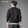 PINLI品立2026春季新款金属烫钻圆领落肩袖套头卫衣上衣男士潮牌BG262109005 商品缩略图2