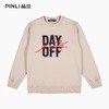 PINLI品立2025秋季新款男宽松圆领字母印花套头卫衣上衣青年潮牌BG253109017 商品缩略图5