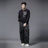 PINLI品立2025秋季新款男字母印花圆领宽松套头卫衣上衣青年潮牌BG253109019 商品缩略图4