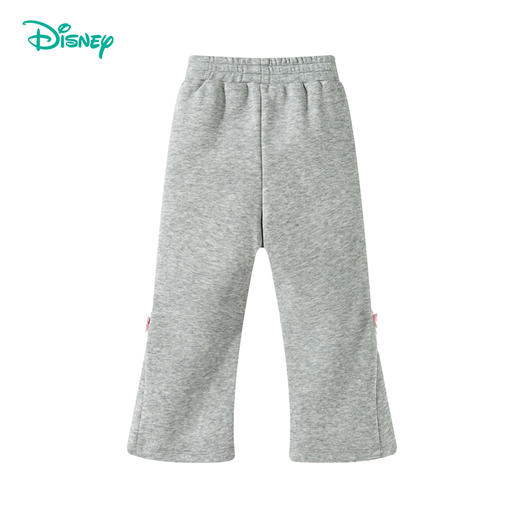 迪士尼（Disney）童装女童平口长裤立体蝴蝶结刺绣甜美亲肤喇叭裤2026春季新款裤子ZD1FK012 商品图5