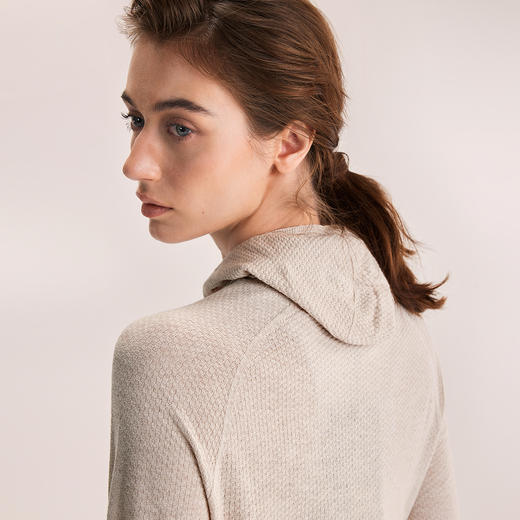 KAILAS凯乐石 XM1 女款连帽美丽诺羊毛T恤  KG2532297 商品图1