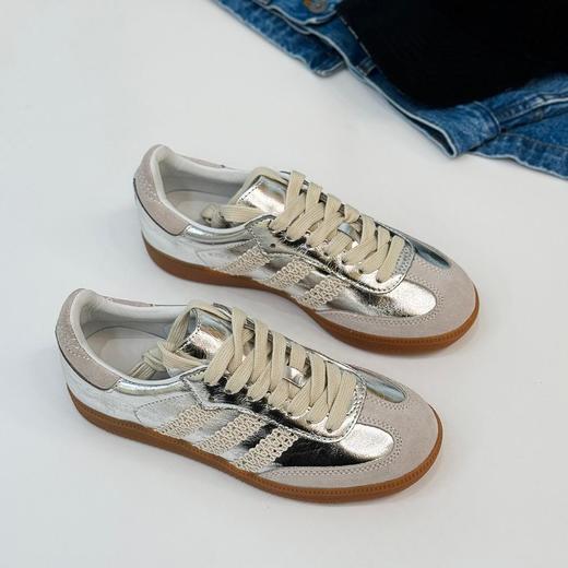 头层牛皮德训鞋 橡胶大底 鞋垫头层牛皮 A-5690 商品图3