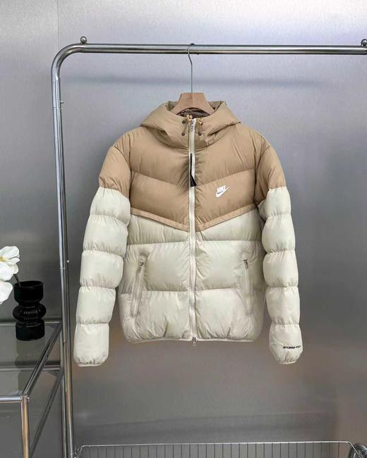 奈克风行者羽绒棉服  连帽保暖跑步训练短款运动休闲夹克羽绒棉服，男女同款 商品图3