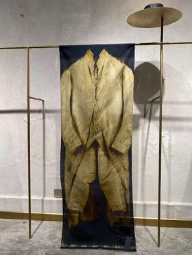 IA London 古董礼裙/燕尾服印花棉麻披肩