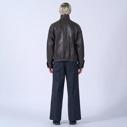 YOKE Leather Flight Jacket A-2牛皮军事飞行夹克 商品图2