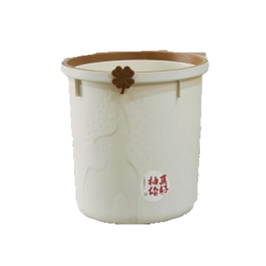 左柚2492幸福小象垃圾桶10L 商品图0