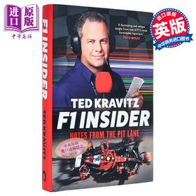 【中商原版】F1内幕 维修站笔记 F1 Insider Notes from the Pit Lane 英文原版 Ted Kravitz  有着独特视角 F1幕后故事