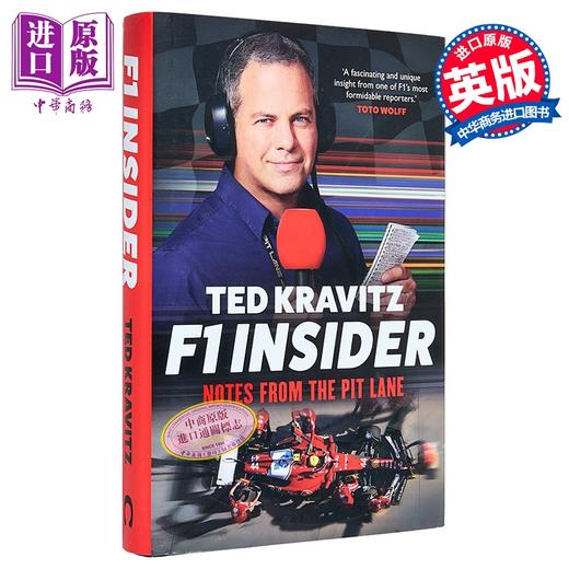 【中商原版】F1内幕 维修站笔记 F1 Insider Notes from the Pit Lane 英文原版 Ted Kravitz  有着独特视角 F1幕后故事 商品图0