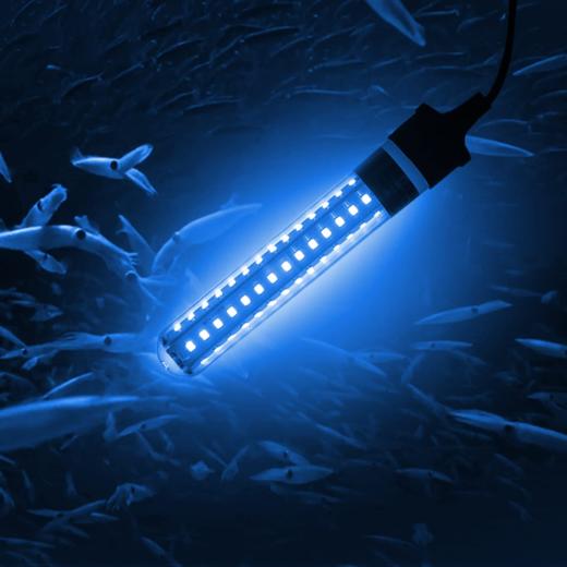 美国 LED水下诱鱼灯 水下潜水诱饵灯 6.5W 800流明 IP68防水 商品图0