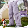 迪士尼（Disney）女童休闲时尚蝴蝶结工装裤抽绳款宽松直筒裤子26春秋新款ZD1FK018 商品缩略图2