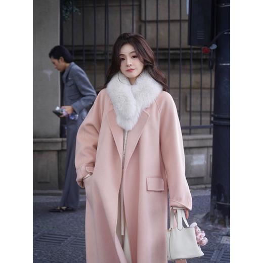 金蘑菇菇 黑标二代 收官巨献 高奢面料合集 双面呢大衣 商品图3