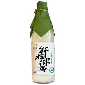 红动臻选有机鲜榨米酒原味5度500ml