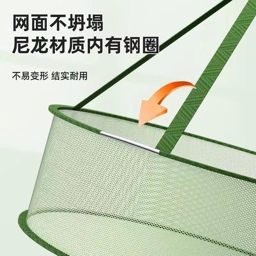 可折叠晾衣篮防变形晾晒网家用晒衣网双层晾衣服的网兜毛衣晒衣篮 商品图2