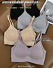 高定果冻丝绒磨毛内衣文胸2件 商品缩略图0