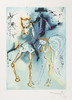 独角鹿西洋古董1983年代法国Armand & Georges Israel出版西班牙超现实主义大师萨尔瓦多·达利签名创作限量彩色石版画《斗牛士》 商品缩略图1