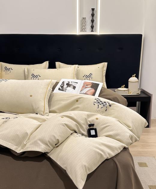 新疆棉生态火山磨毛四件套高端礼盒 A类母婴品质 高精陶瓷磨毛工艺 云朵的肤感 吸湿透气保暖性好 商品图12