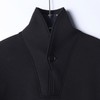 26WY34SDSA男士秋冬新款痞帅男装潮牌纯色假两件高领卫衣百搭宽松上衣 商品缩略图2