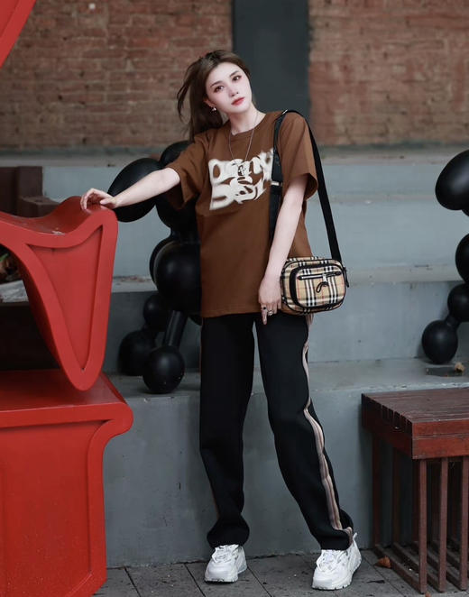 奥莱订单 Bur家男女款格纹单肩斜挎包020403 商品图12