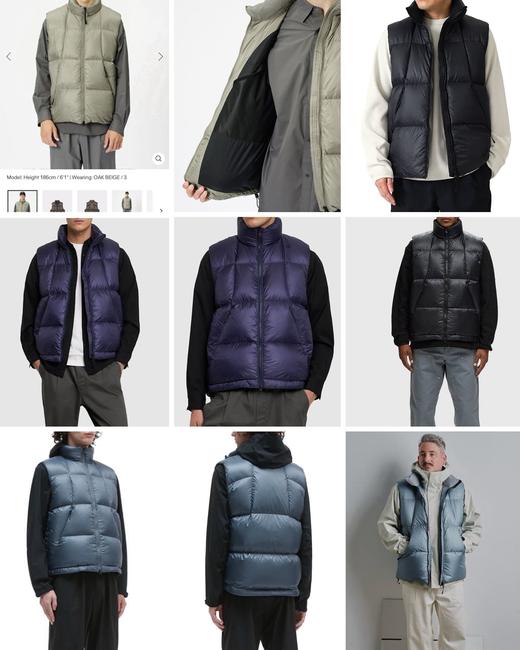 Goldw!n 轻量化PERTEX 旗舰系列羽绒马甲 Z-15776 商品图0