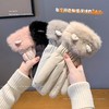 冬季新款手套女骑车保暖可触屏骑行电动车加绒防寒东北防风冬 商品缩略图1