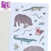 【中商原版】野生动物解剖学贴纸书 插画家朱莉娅·罗斯曼 Wildlife Anatomy Sticker Book 英文原版 Julia Rothman 商品缩略图2