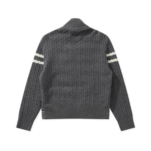 中性款针织拼接羽绒服hu018 商品图1