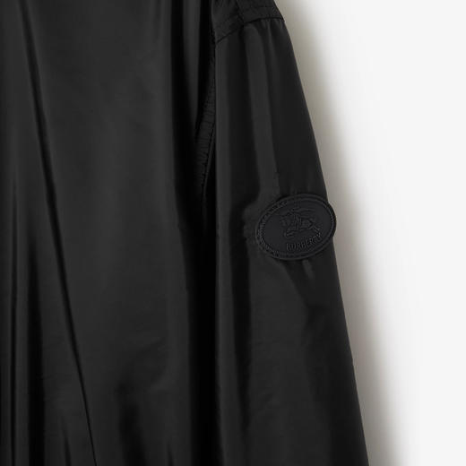BURBERRY 巴宝莉 女士马术骑士徽标贴片尼龙风衣 黑色 8110311 A1189 商品图1