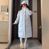 雀说羽绒棉服女中长款冬季新款加厚过膝棉衣棉袄高级感外套ALW13 商品缩略图1