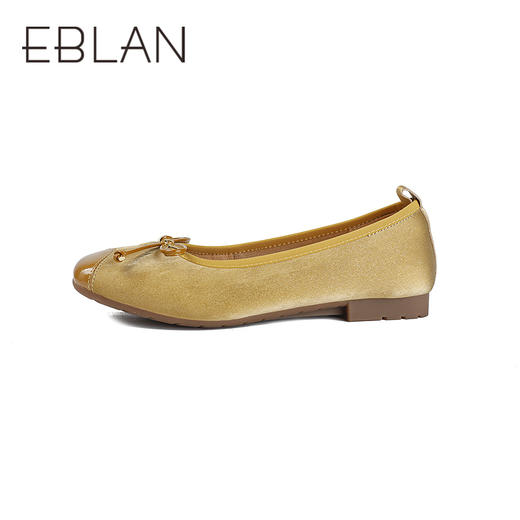 【上新】伊伴2026春季平底舒适芭蕾舞鞋法式优雅舒软便鞋B26118225 商品图1