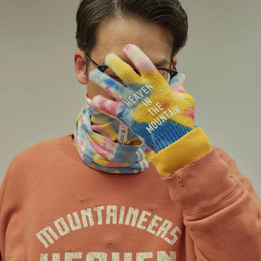 Mountain Research Tie Dye Neckgaiter 美利奴羊毛扎染围脖 商品图1