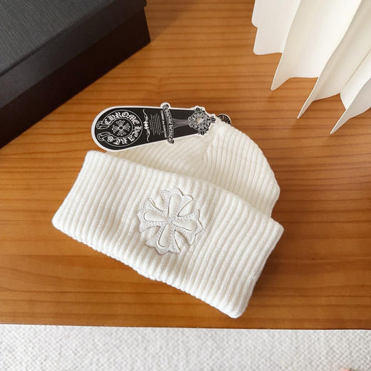 秋冬特惠💰150 克罗心秋冬款羊毛针织毛线帽 商品图1