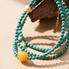 【琅玕·原矿绿松石蜜蜡项链手串】敦煌小众轻奢新中式复古民族风显白 绿松石蜜蜡项链手串女 手工串珠小众配饰 商品缩略图4