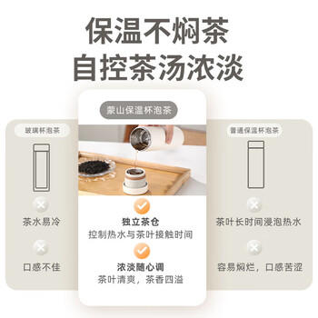 富光保温杯316男士商务办公茶水分离泡茶杯子水杯子商务生日礼物保冷 /厨具 /水具 /保温杯 商品图1