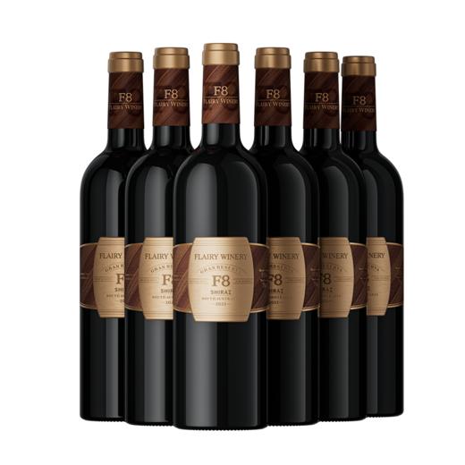 【澳大利亚百年酒庄 有机产品认证证书】F8珍藏橡木桶西拉干红葡萄酒750ml*6瓶（快利酒庄，高端红木纹圆柱包装） 商品图9