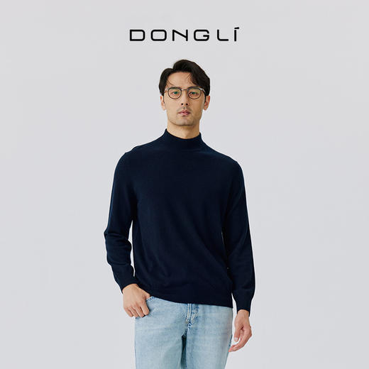 MSR-S2115精纺男士高领套衫 商品图0