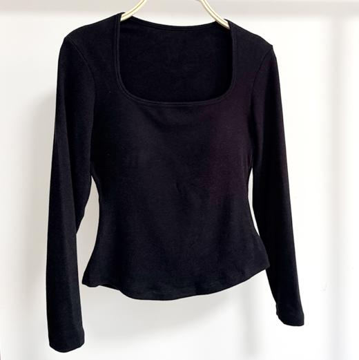 壁虎瑜伽【2601SY467】带胸垫德绒保暖长袖【5天发货】（一体式胸垫） 商品图3