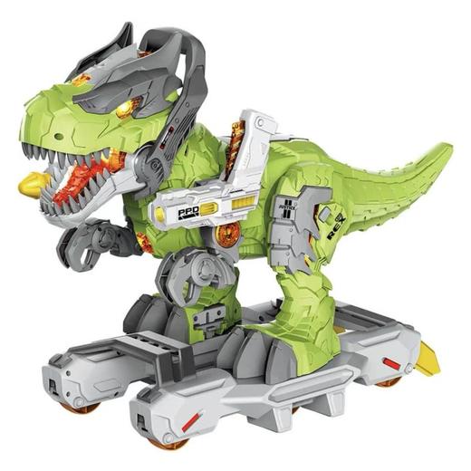 山姆同款小演员Little Actress恐龙滑行车机甲暴龙电动喷雾发声坐人霸王龙玩具儿童礼物 商品图4