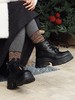 【轻松get大长腿  拿捏酷飒感】厚底马丁靴  经典黑色不过时  百搭时髦 配短裙、半身裙、牛仔裤都很酷  厚底拉长双腿线条  超显腿细腿长~ 商品缩略图0