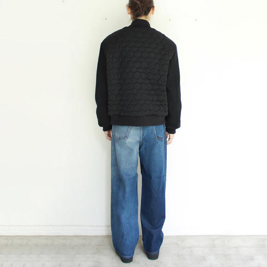 SOE Paste Together Jacket 羊毛羊皮拼接夹克 棒球领外套 商品图3