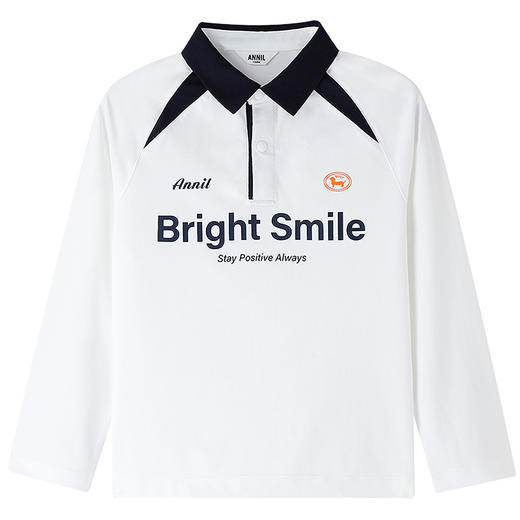 男童翻领长袖针织衫春季新款安奈儿童装EB611588 商品图6