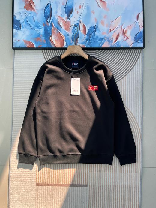 跨年售后 斐乐新年款男女情侣海棠花圆领卫衣 ggd 339132 商品图4